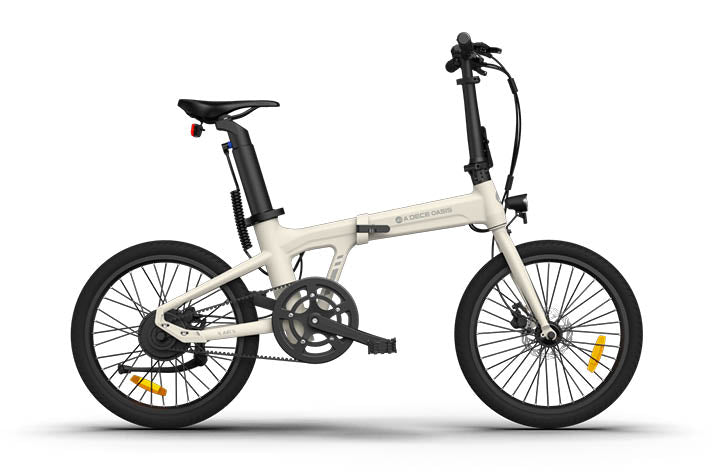 ADO Air 20 Lightweight Folding EBike | Ivory | Electric Bikes Brisbane