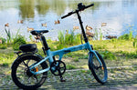 ADO Air 20 Lightweight Folding EBike | w Rear Rack | Electric Bikes Brisbane