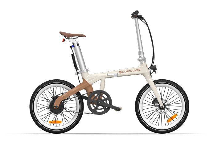 ADO Air Carbon Ultralight Folding EBike | Latte | Electric Bikes Brisbane