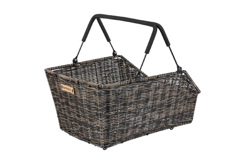 Basil Cento Rear Basket MIK Rattan Look