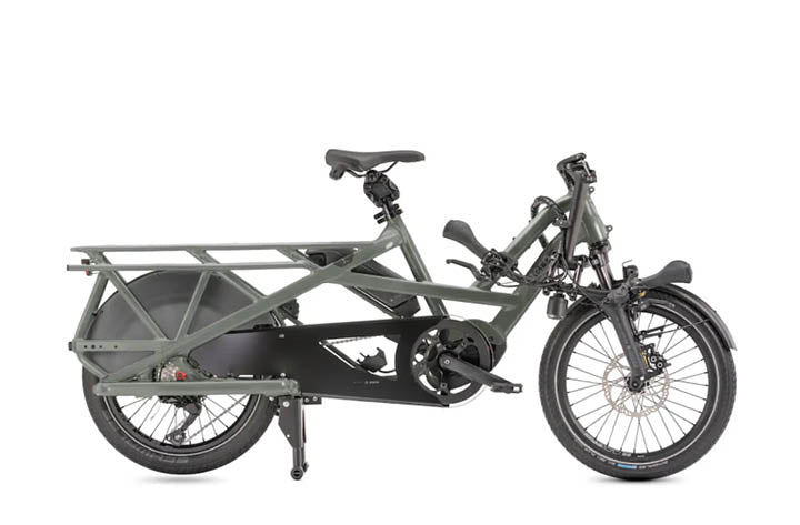 Tern GSD S10 Cargo Ebike, Dark Sage | Electric Bikes Brisbane