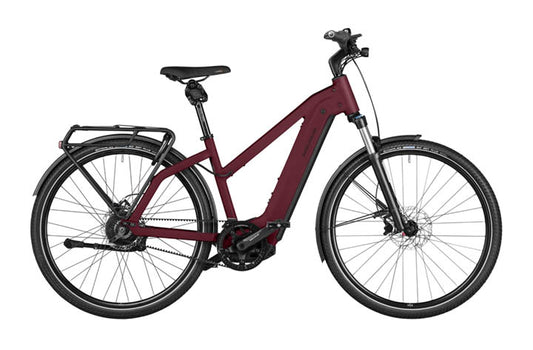 Riese & Muller Charger4 Mixte GT Vario Electric Bike, Red EBike | Electric Bikes Brisbane