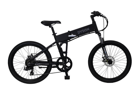 Dyson Adventure 24" Electric Bike, Black | Folding  EBike | Electric Bikes Brisbane