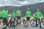 Owners Club Kosciusko to Sea wearing EBB Jersey, Charlotte's Pass