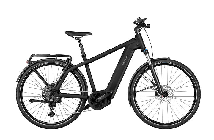 Riese & Muller Charger4 Touring EBike 750Wh, Black | Electric Bikes Brisbane