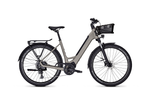 Kalkhoff Entice L.B Season Wave EBike Moonstonegrey matt with basket | Electric bikes Brisbane