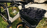 Kalkhoff Front Carrier for L.B EBike with rope net cover| Electric Bikes Brisbane