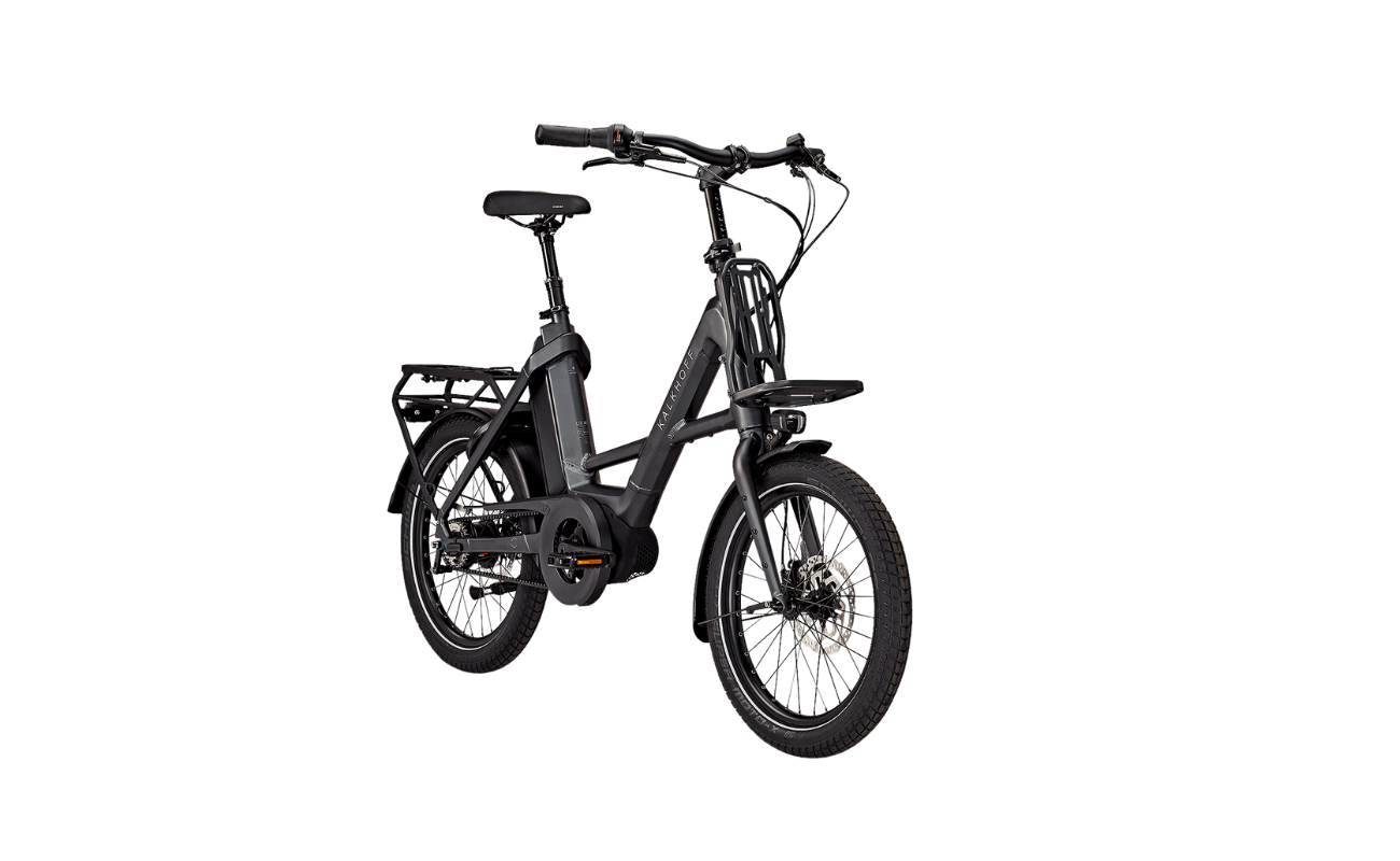 Kalkhoff Image C.B Adv+ Belt EBike Black Front View | Electric Bikes Brisbane
