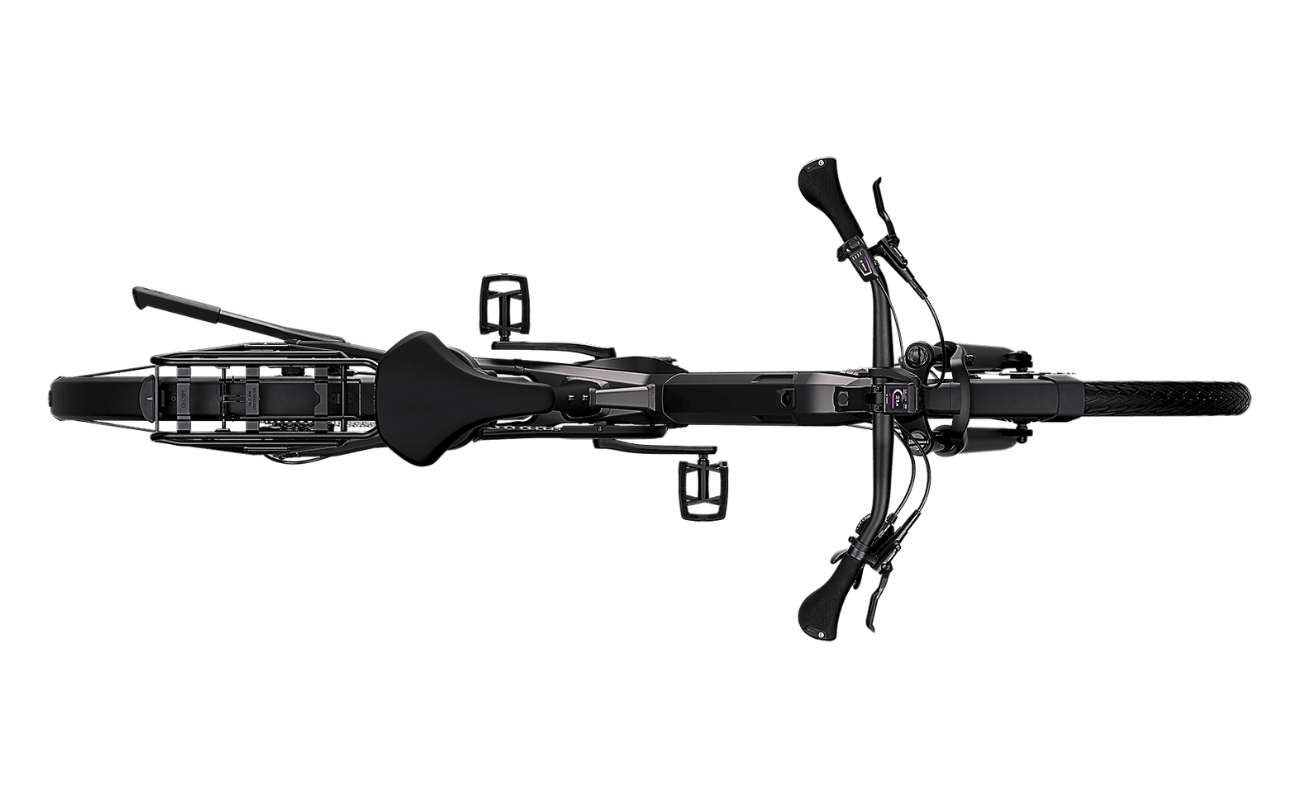 Kalkhoff K26 Endeavour 3 Excite Wave EBike, Jetgrey Top view | Electric Bikes Brisbane