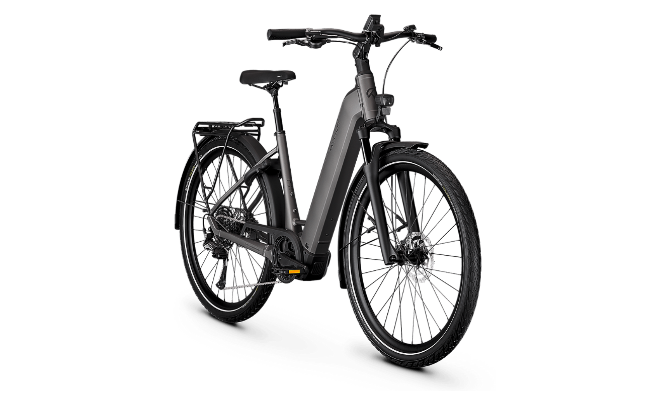 Kalkhoff K26 Endeavour 3 Excite Wave EBike, Jetgrey in white bg