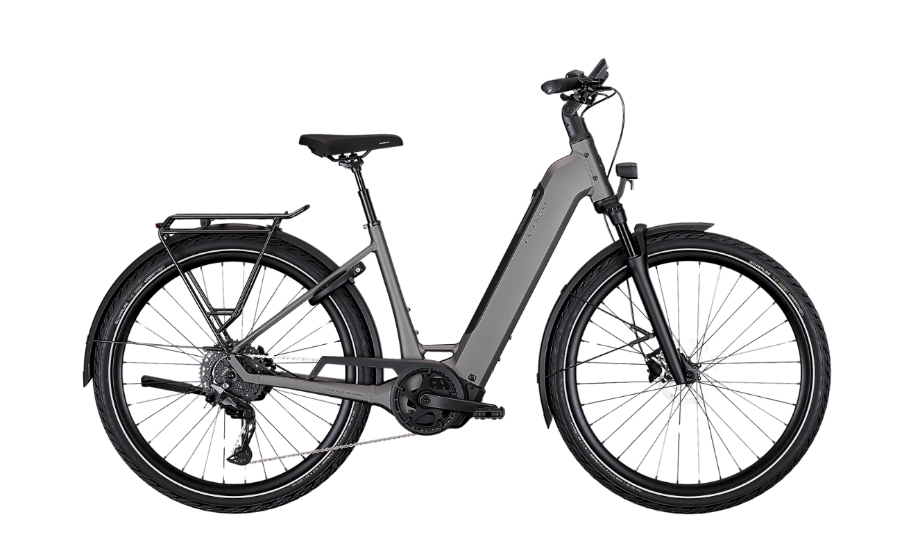 Kalkhoff K26 Endeavour 3 Excite Wave EBike, Jetgrey colour variant | Electric Bikes Brisbane