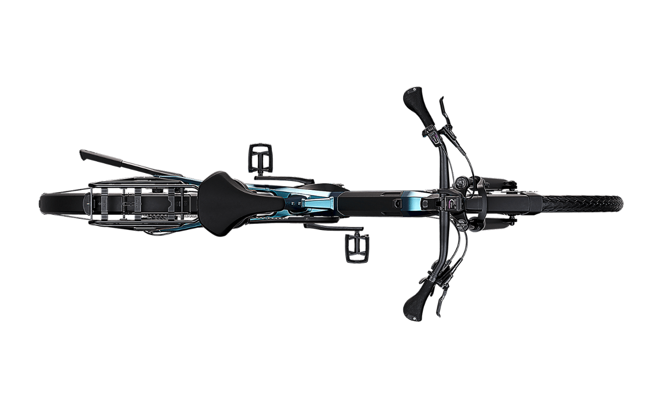 Kalkhoff K26 Endeavour 3 Excite Wave EBike, Polarblue top view| Electric Bikes Brisbane