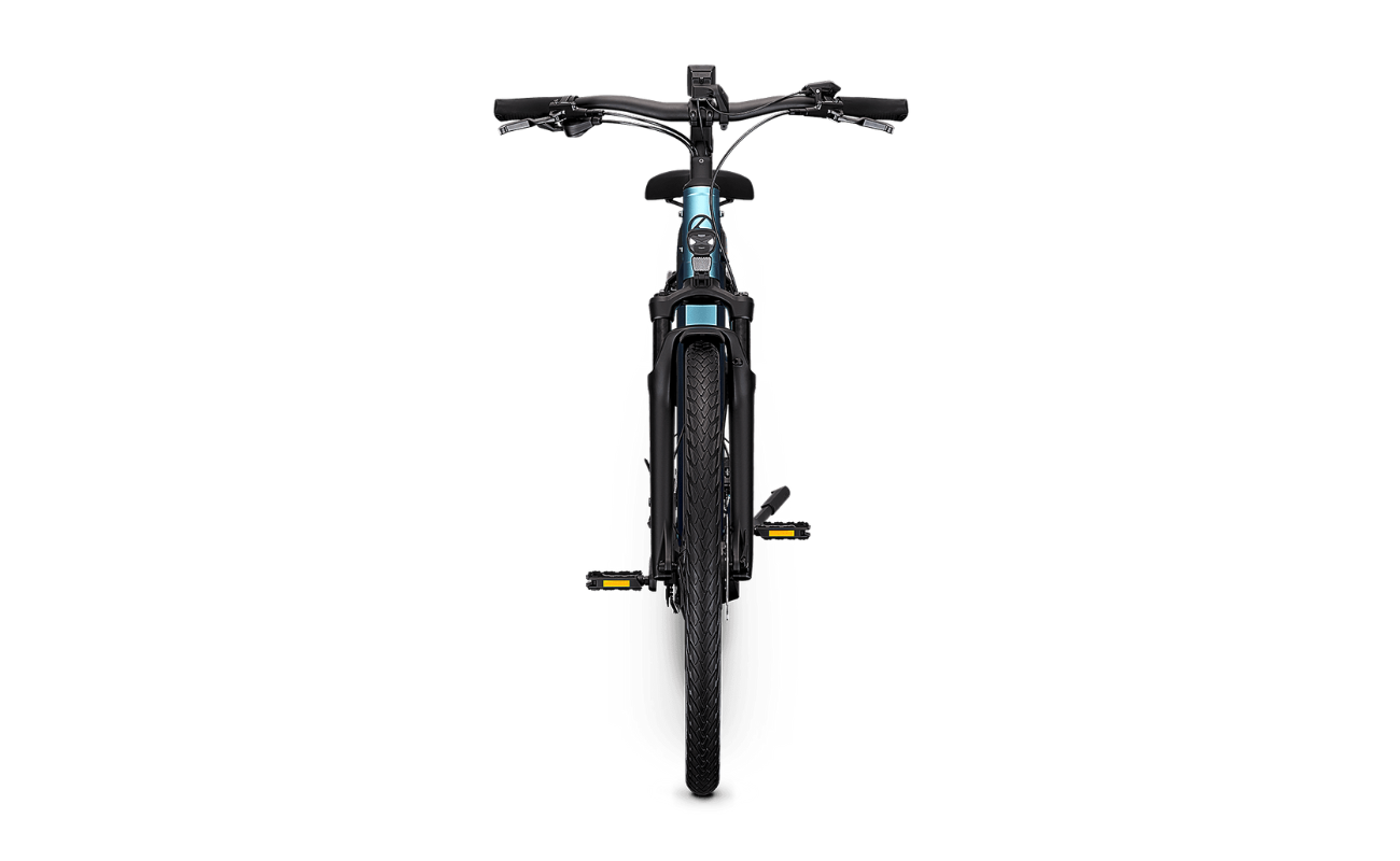 Kalkhoff K26 Endeavour 3 Excite Wave EBike, Polarblue front view | Electric Bikes Brisbane