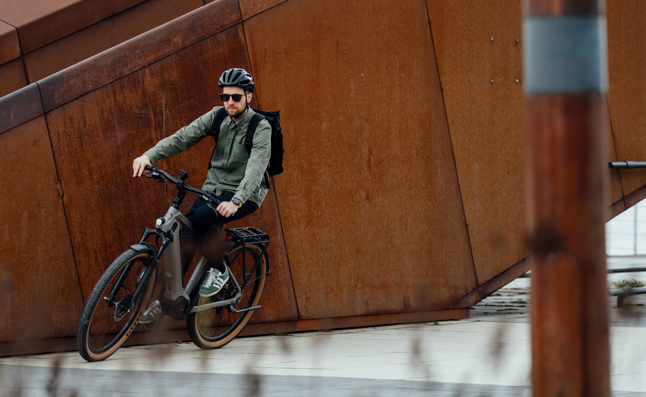 Kalkhoff K26 Entice 3 Excite Belt Lifestyle shot | Electric Bikes Brisbane