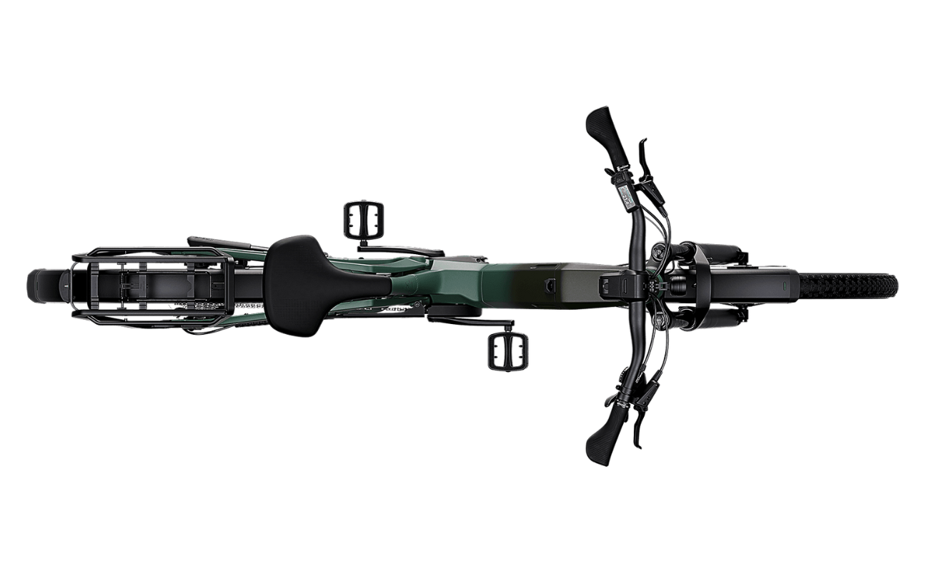 Kalkhoff K26 Entice 7+ Move Wave EBike, Mineralgreen Top view | Electric Bikes Brisbane