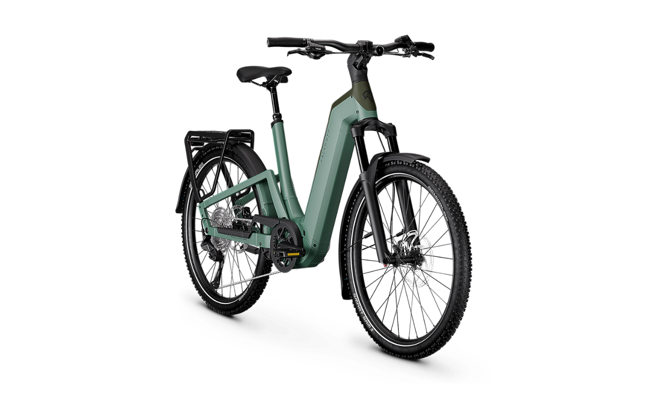 Kalkhoff K26 Entice 7+ Move Wave EBike, Mineralgreen in white bg | Electric Bikes Brisbane