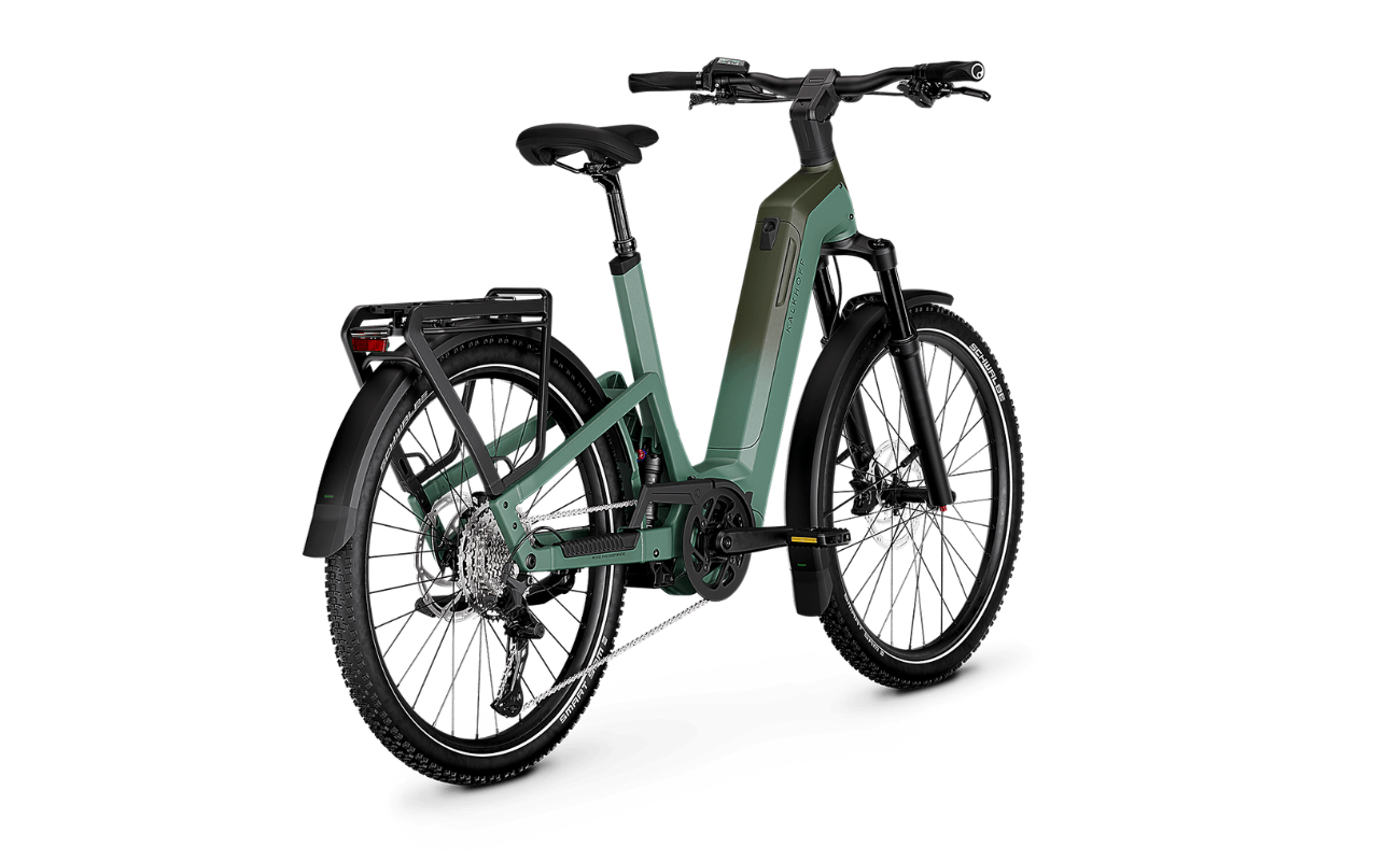 Kalkhoff K26 Entice 7+ Move Wave EBike, Mineralgreen alternate view | Electric Bikes Brisbane
