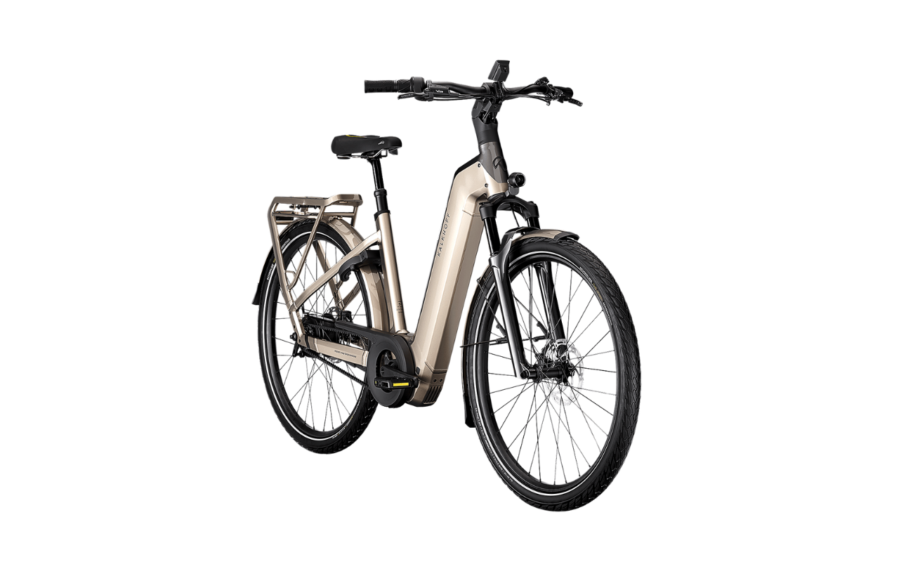 Kalkhoff K26 Image 5+ Advance Wave EBike adamantsilver glossy Colour Variant on a white background | Electric Bikes Brisbane 