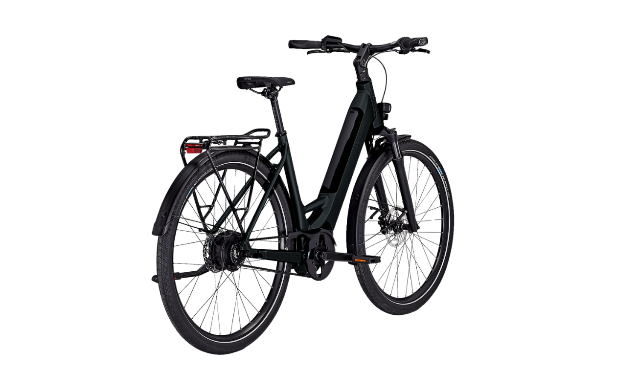 Kalkhoff K26 Image L Excite Wave EBike Diamondblack Rear view | Electric Bikes Brisbane