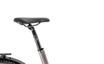 Moustache Open Xroad 2 eBike 2026, Titanium matt Seatpost closup | Electric Bikes Brisbane