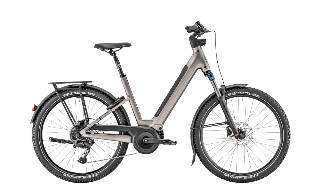 Moustache Open Xroad 4 E-Bike 2026 Titanium | Electric Bikes Brisbane