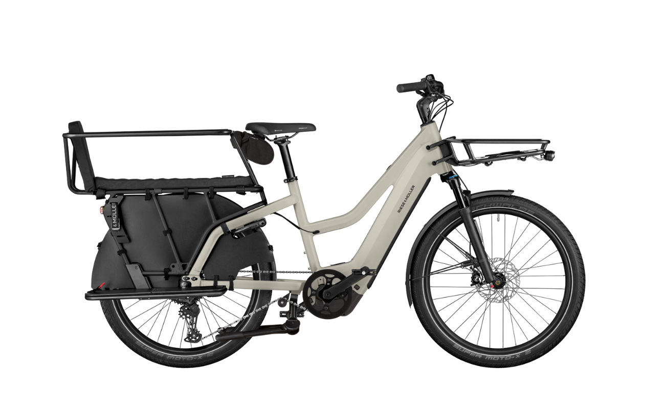 Riese & Muller Multicharger3 Mixte Family EBike Desert/Black| Electric Bikes Brisbane