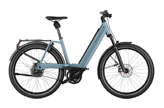 Riese & Muller Nevo4 GT Vario EBike, Ice Blue | Electric Bikes Brisbane