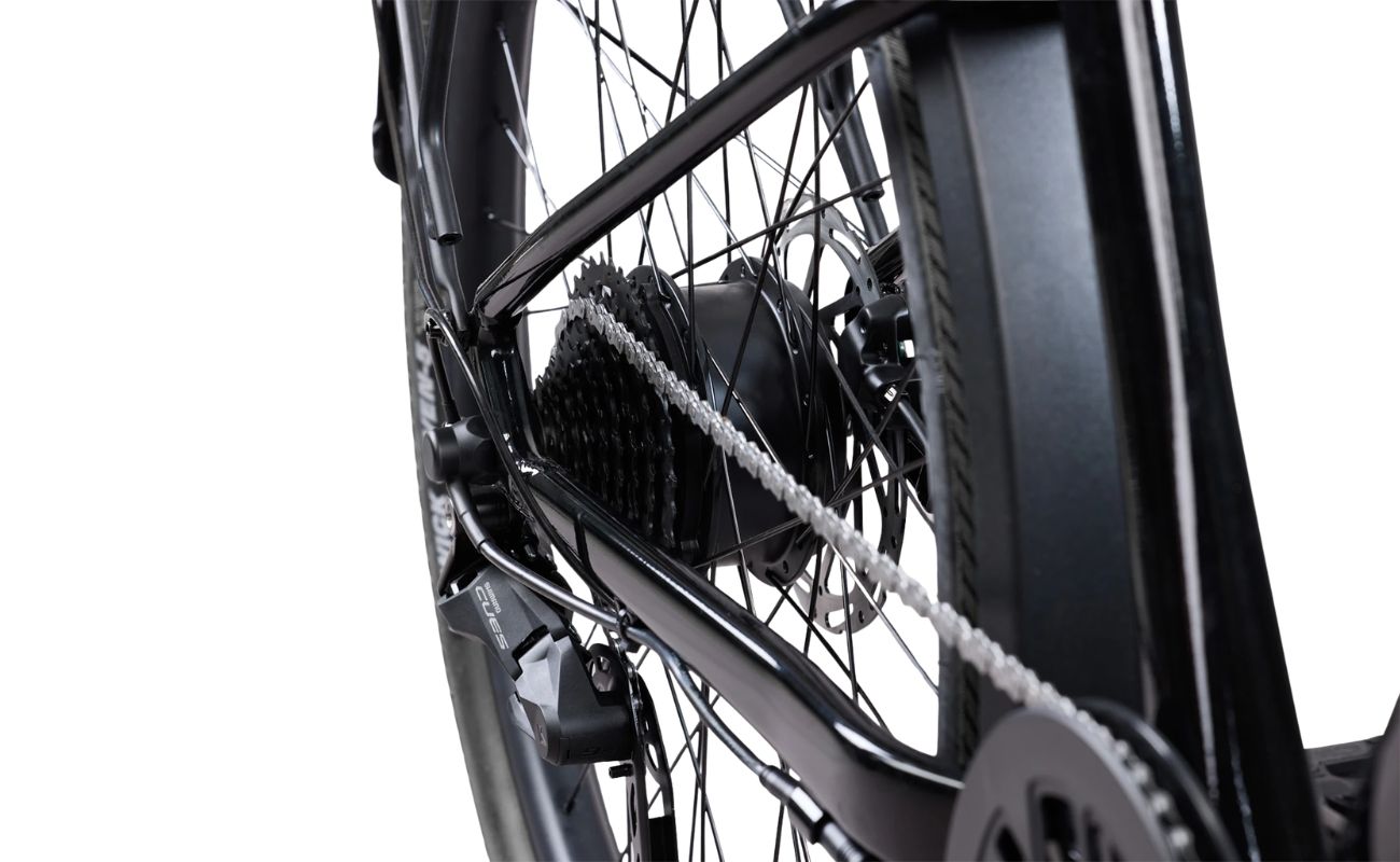 Norco Scene VLT 2 Shimano CUES 9-speed drivetrain and Hyena rear hub motor
