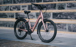 Norco Scene VLT 2 ST Rose E-Bike urban three-quarter view