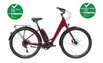 Norco Scene VLT Deep Red side profile electric bike Brisbane