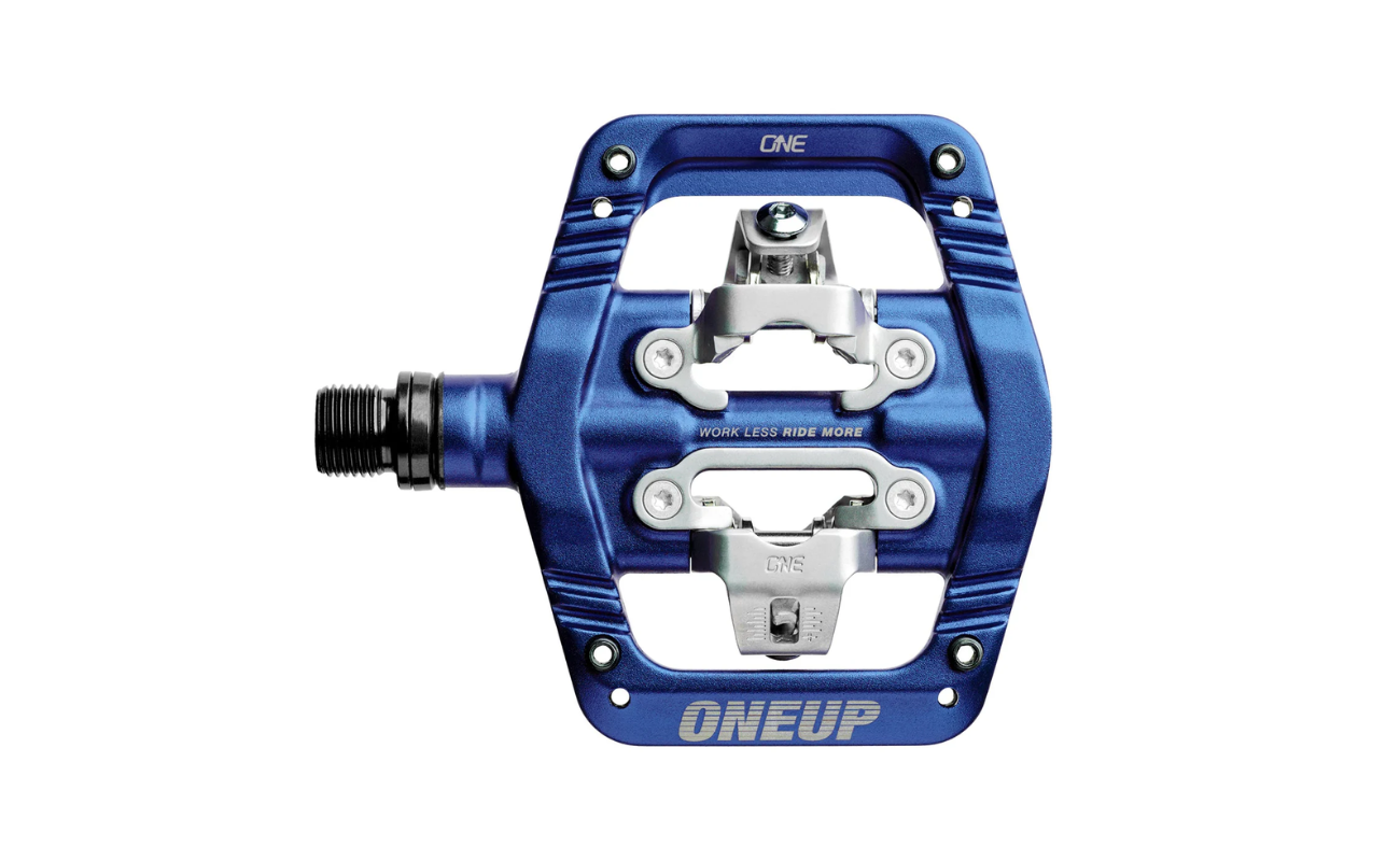 OneUp Clip Pedals Dark Blue | Electric Bikes Brisbane