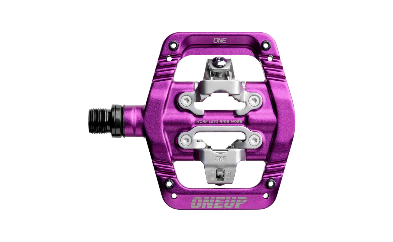 OneUp Clip Pedals Purple | Electric Bikes Brisbane