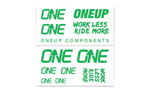 OneUp Decal Kit Green | Electric Bikes Brisbane