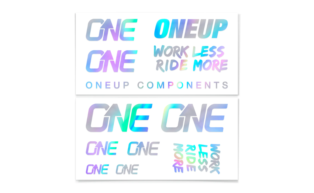 OneUp Decal Kit Oil Slick | Electric Bikes Brisbane