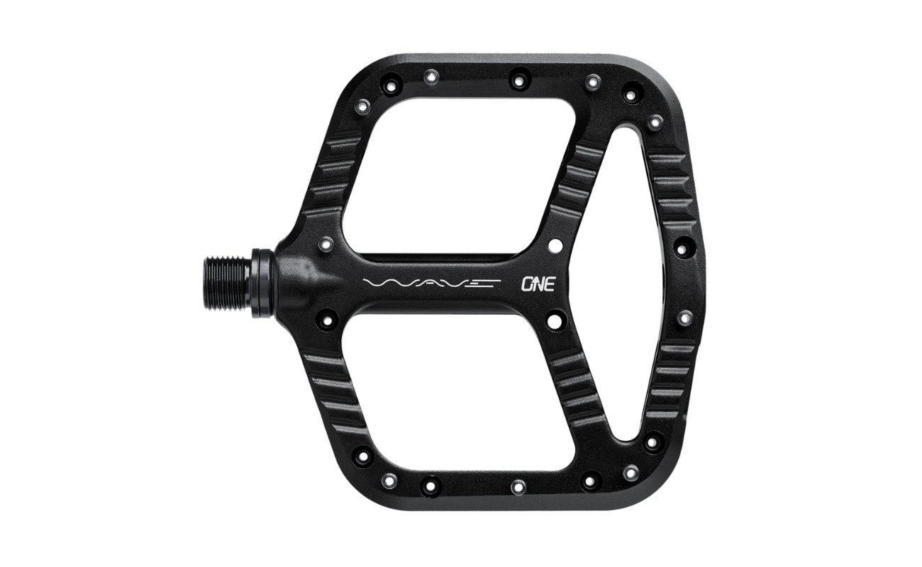 OneUp Wave Pedals Black | Electric Bikes Brisbane