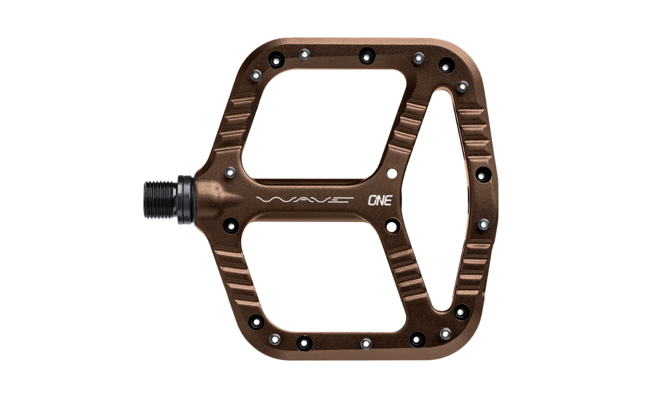OneUp Wave Pedals Bronze | Electric Bikes Brisbane