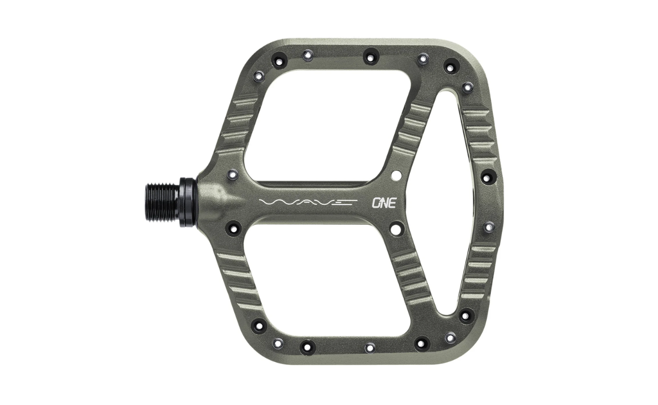 OneUp Wave Pedals Gray | Electric Bikes Brisbane