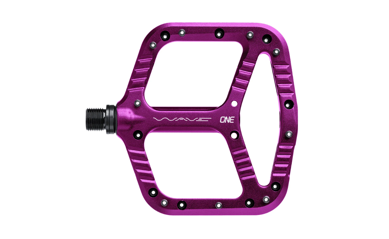 OneUp Wave Pedals Purple | Electric Bikes Brisbane