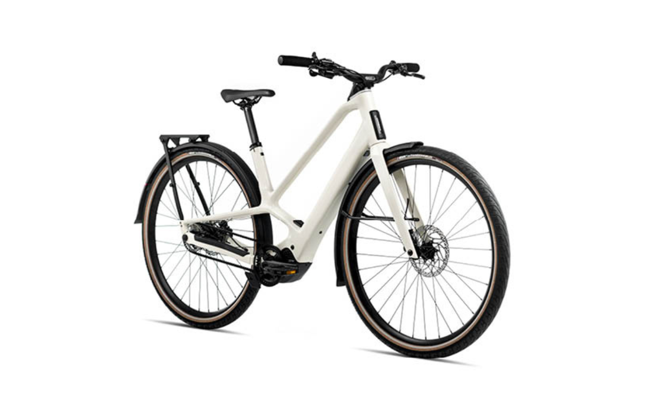 Orbea Diem 20 E-Bike White Front View | Electric Bikes Brisbane