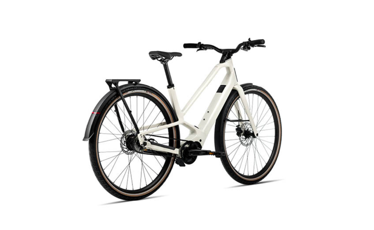 Orbea Diem 20 E-Bike White Rear View | Electric Bikes Brisbane