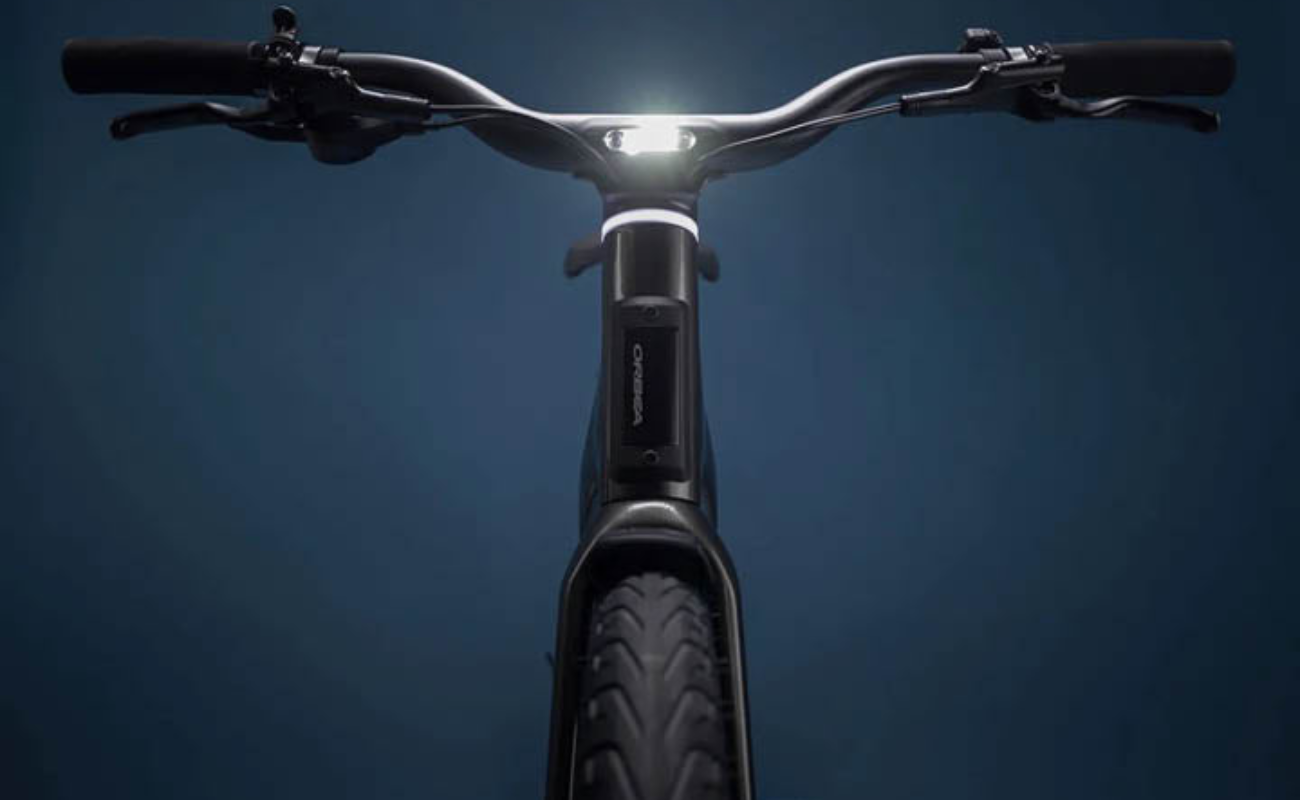 Orbea Diem 20 E-Bike Front View Light On | Electric Bikes Brisbane