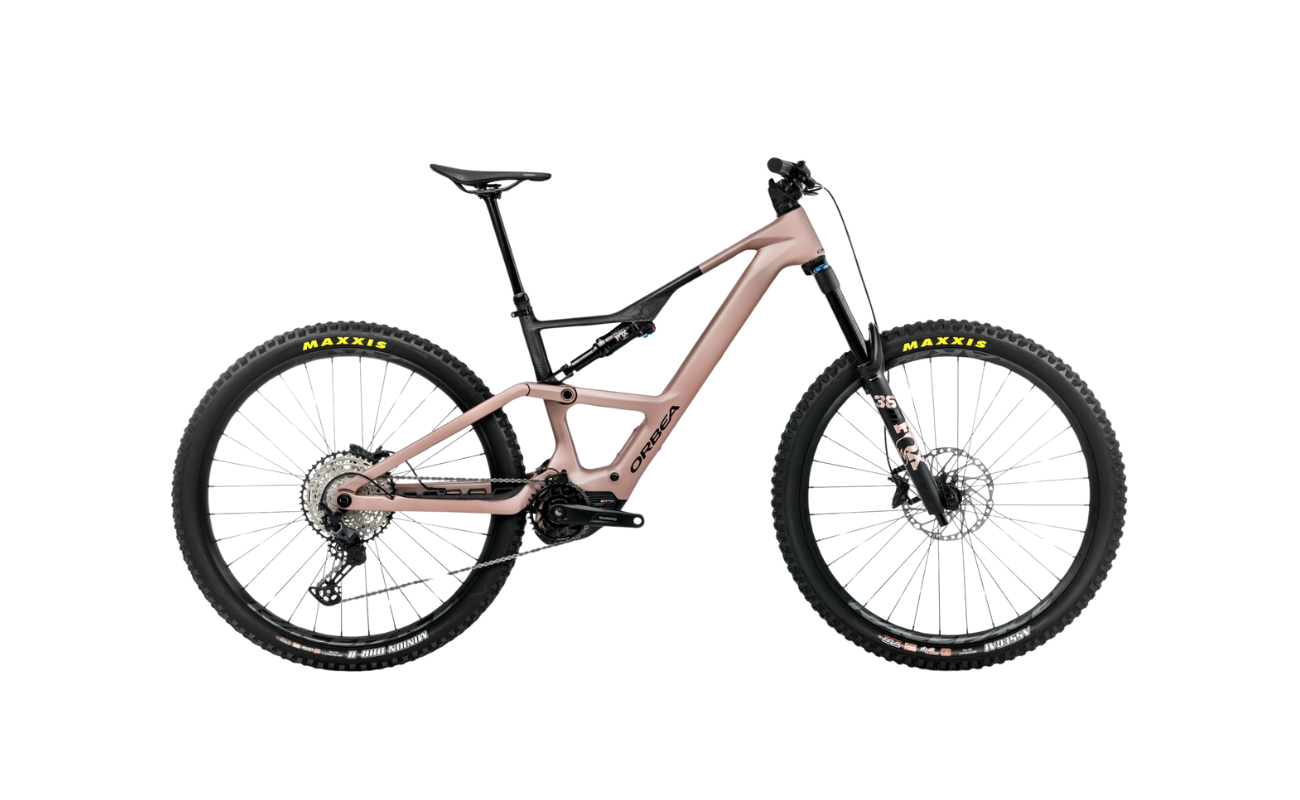 Orbea Rise LT M20 eMTB 630Wh 2026 Desert Rose/Carbon | Electric Bikes Brisbane