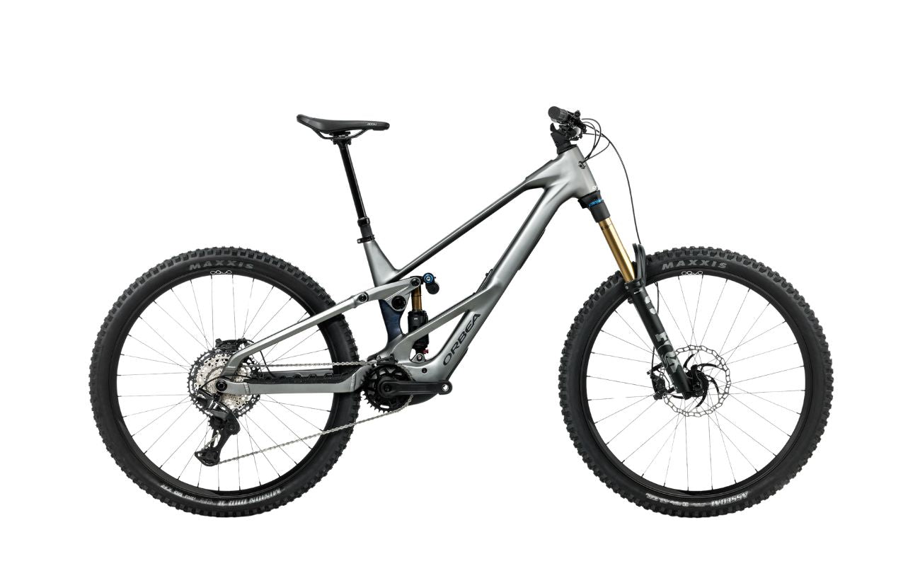 Orbea Wild LT H20 2027 eMTB Titan Grey with Avinox M2S motorside view | Electric Bikes Brisbane