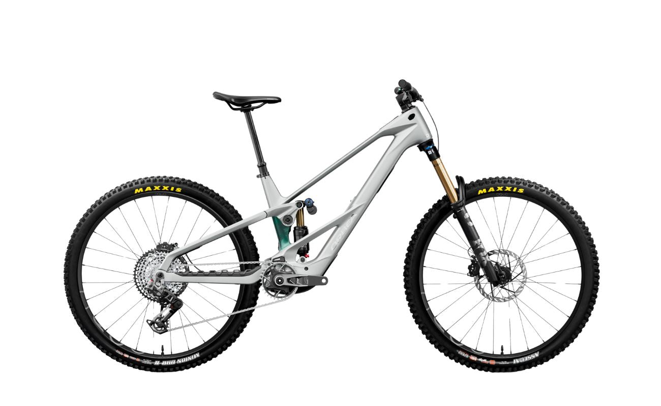Orbea Wild LT M-TEAM RS eMTB 2027 Smooth Silver side profile electric bikes Brisbane