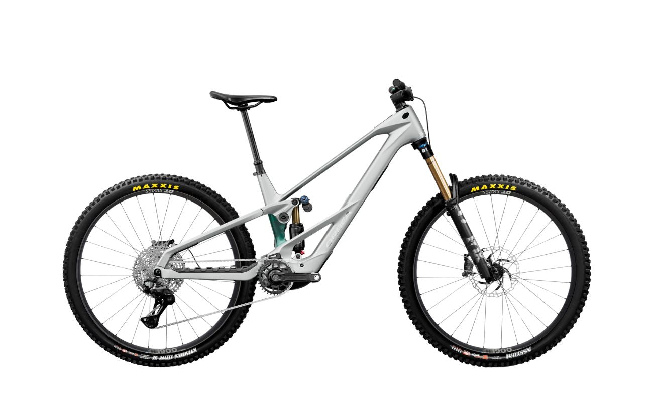 Orbea Wild LT M10 Smooth Silver side profile electric bike Brisbane