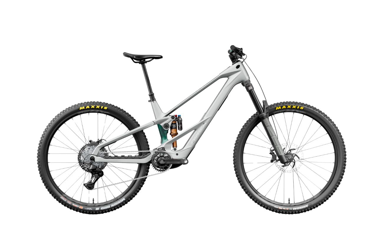 Orbea Wild LT M20 Smooth Silver side profile electric bike Brisbane