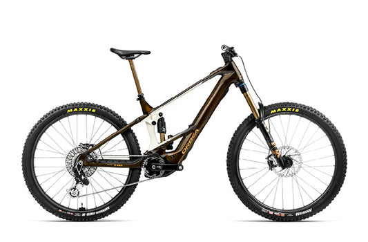 Orbea Wild M-LTD eMTB 2025, Caramel/Cream | Electric Bikes Brisbane