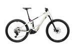 Orbea Wild TR H10 White Cream-Sunset alloy eMTB side view with Bosch Performance Line CX