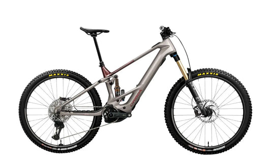 Orbea Wild TR M-Team Desert Rose eMTB 2027 side profile with Bosch CX motor