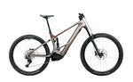Orbea Wild TR M20 Desert Rose carbon eMTB side view with Bosch CX motor